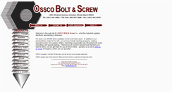 Desktop Screenshot of osscobolt.com